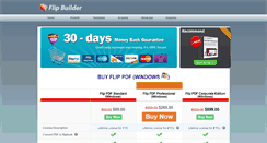 Desktop Screenshot of flipbuilder.it