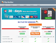 Tablet Screenshot of flipbuilder.it